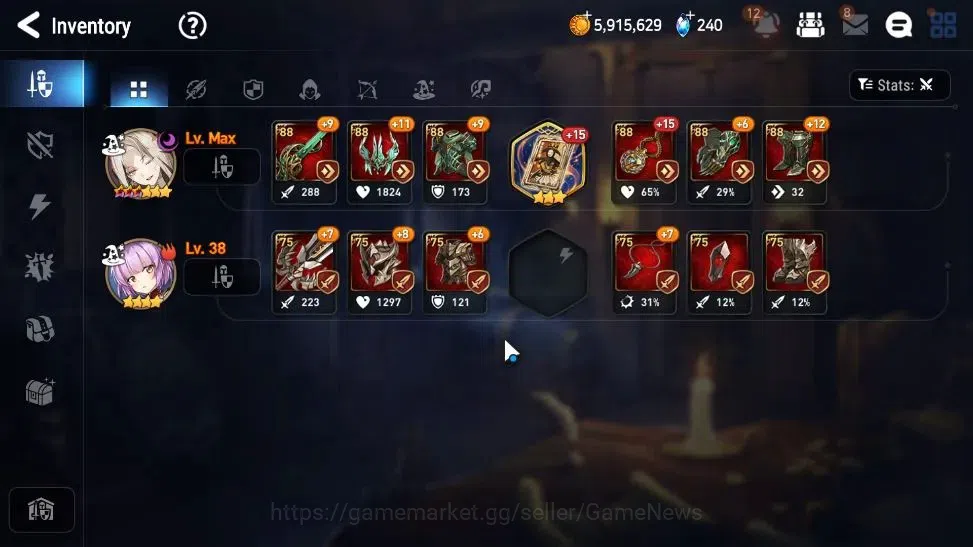 Epic Seven Accounts EU Verif|New Era|4 ML(Har Setti,SS Vivian,Req Roan image 13
