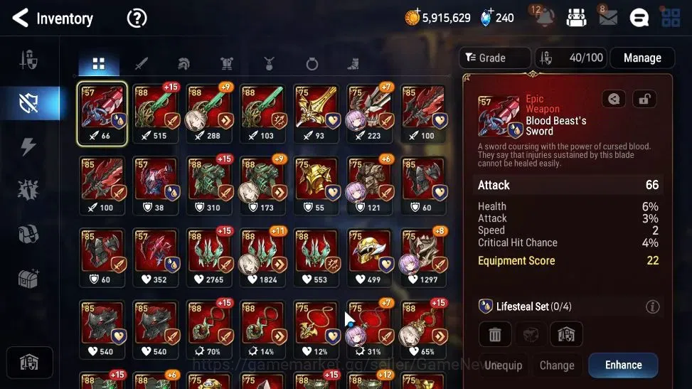 Epic Seven Accounts EU Verif|New Era|4 ML(Har Setti,SS Vivian,Req Roan image 14