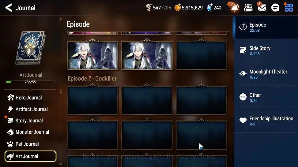 Epic Seven Accounts EU Verif|New Era|4 ML(Har Setti,SS Vivian,Req Roan image 19