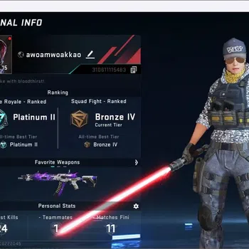 Blood Strike High-End ASIA | ULTRA MELE: Lightblade-Dark Force | 2 LEGEN image 1