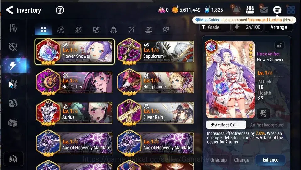 Epic Seven Accounts GLOBAL Unverif|New Era|2 ML(Rhianna&Luciella,SE Ce image 15