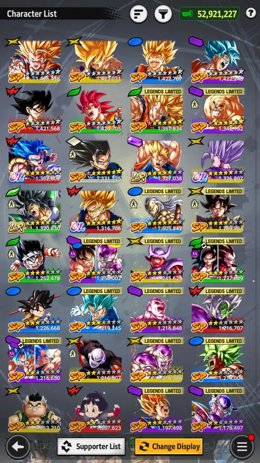 Dragon Ball Legends Accounts Android | Lvl 154|3.9M Total Power|2 LR|3 UL|UL SS image 13