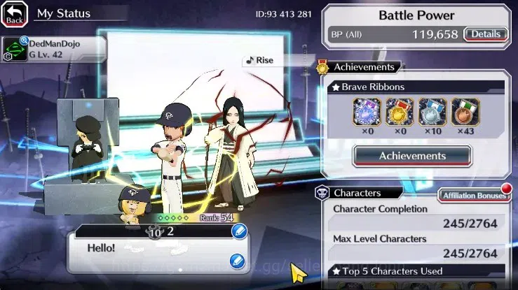 Bleach: Brave Souls Accounts Starter Global |7K Orb+FreshStory Starter| Ichigo 2