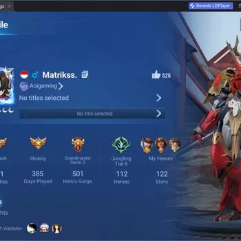 Honor of Kings Accounts Rare Skin Global|112H 122S|Legend Wukong|Legend Zilong|SXD Dyadia|Limbo Donghuang|JJK Garo|LOM