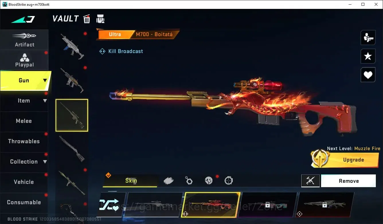 Blood Strike Accounts Others Asia|1 EVO: M1887 Destroyer|1 ETERNAL|1 ULTRA|2 LEGENDARY|BR Bronze II|SF Bronze 3