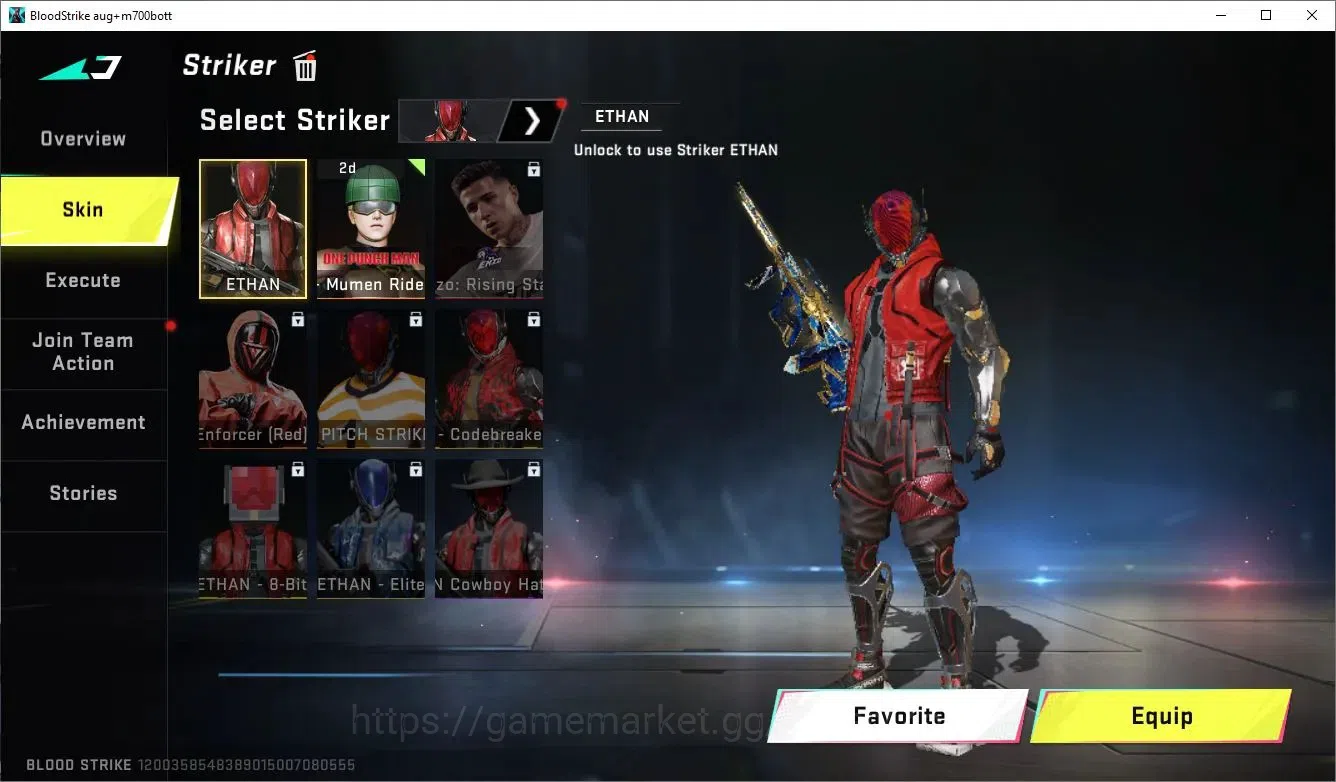 Blood Strike Accounts Others Asia|1 EVO: M1887 Destroyer|1 ETERNAL|1 ULTRA|2 LEGENDARY|BR Bronze II|SF Bronze 6