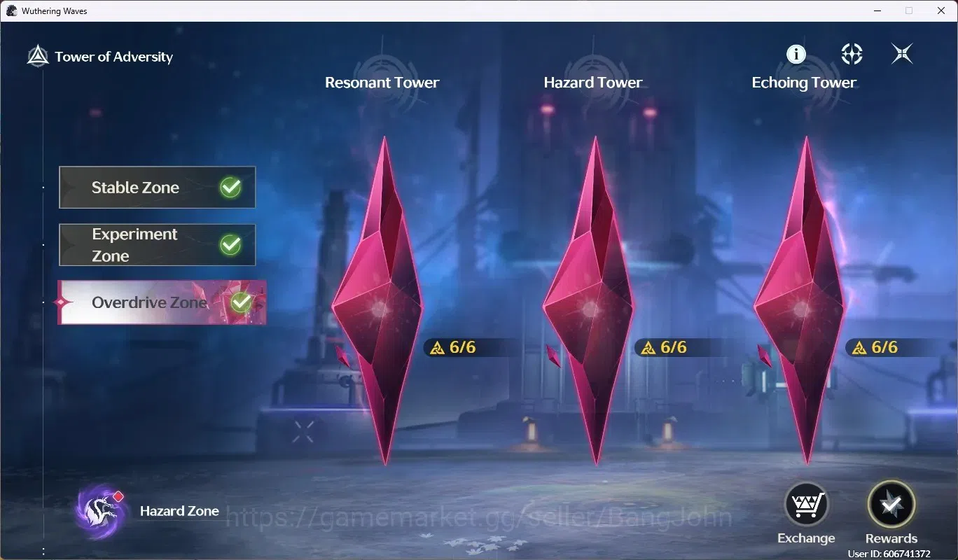 Wuthering Waves Accounts EU|UL 49|Rank 5|2 Char Limit [Lucy RC6, Rebecca]+S image 5