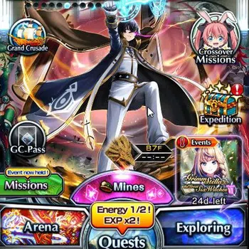 Grand Summoners Accounts End-Game Global|Rank 68|16 Ascend+8 TW|[Inumuta,Chloe,DL Rimuru,Etc]+TW,S Miyu,Isliid,Luahn,S
