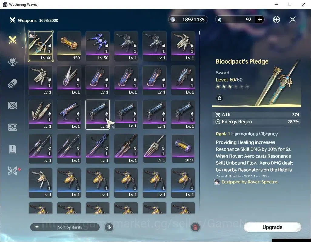Wuthering Waves Accounts SEA|UL 48|2 Limited| (Lucy R5,Rebecca) |Female MC| image 5