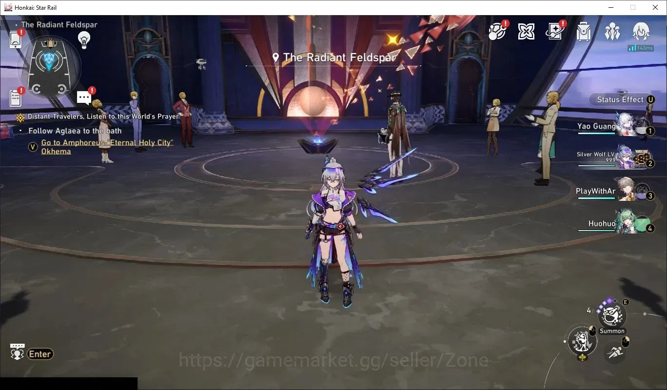 Honkai Star Rail Accounts End Game Asia|TL60|Ready Gacha 22,9K Stellar Jade|4 Limited,SW999 Team|Silver Wolf 1