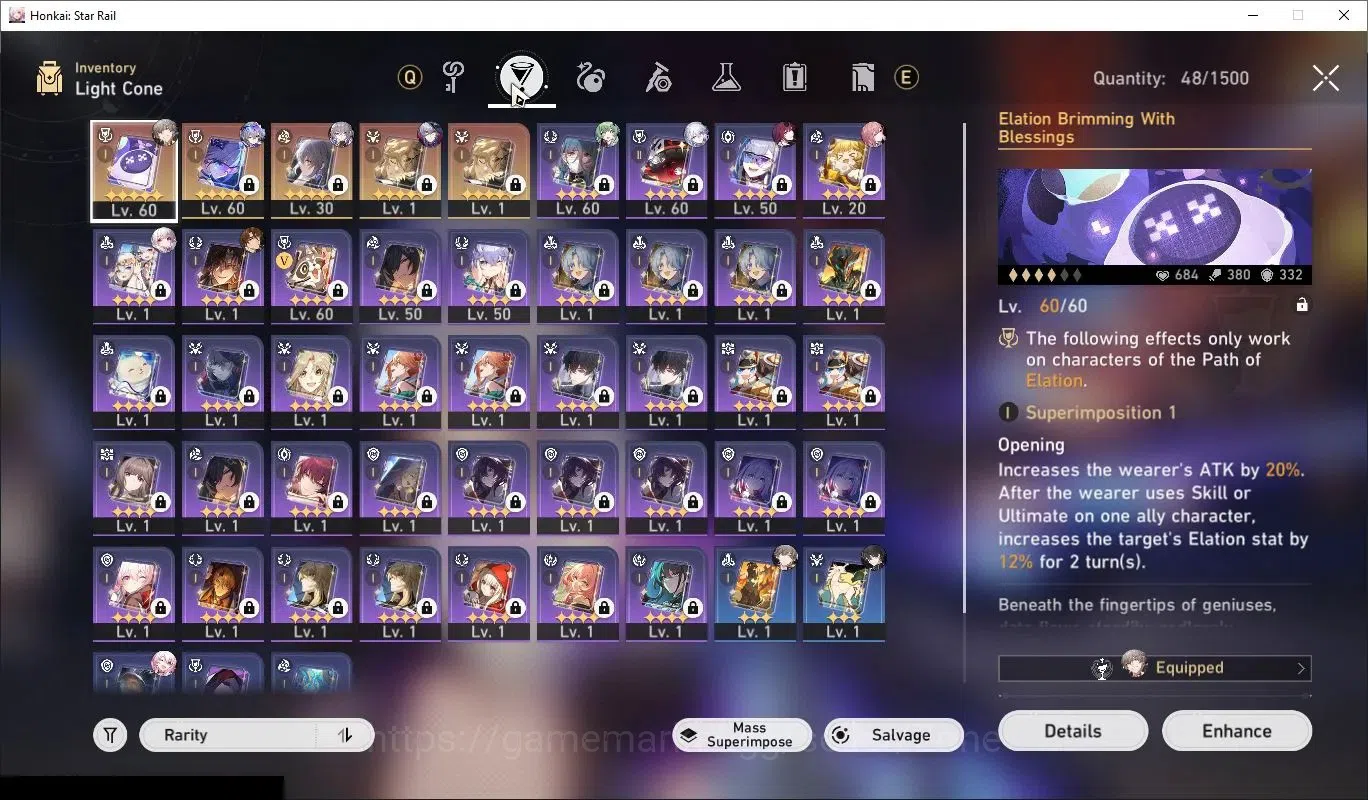 Honkai Star Rail Accounts End Game Asia|TL60|Ready Gacha 22,9K Stellar Jade|4 Limited,SW999 Team|Silver Wolf 6