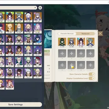 Genshin Impact Accounts Others ASIA|AR 55|Nefer Prem Team|4 Limited + 1 (*5 Weapon)|Lauma + Signature,Columbina,Lohen|Male