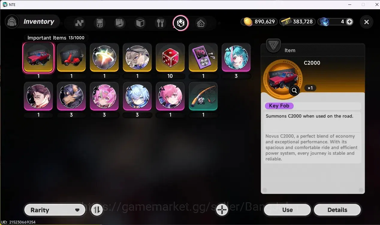 Neverness to Everness Accounts NA| Hunter Lv 12 | 3 S-Class + 6 A-Class [Lacrimos image 12