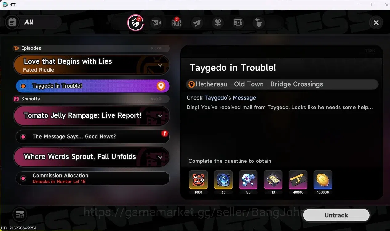 Neverness to Everness Accounts NA| Hunter Lv 12 | 3 S-Class + 6 A-Class [Lacrimos image 14