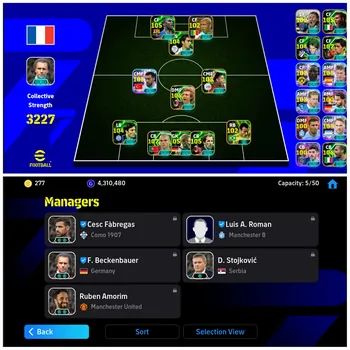 eFootball Accounts Legends & Iconic Players  Collective Strength: 3227➤Samuel Eto'o 105➤Pepe 107➤Andrea Plrlo 106➤Luls