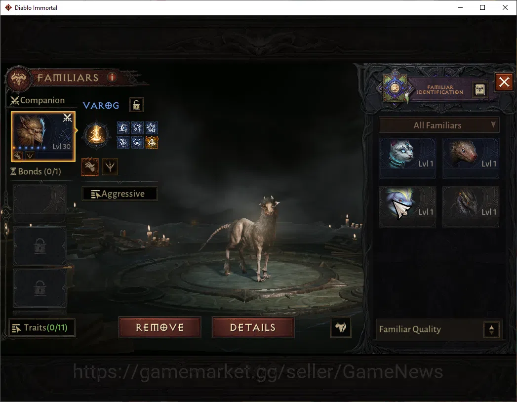 Diablo Immortal Accounts SEA-Anu|CS ON|Lv60(860)|Demon Hunter|CR 41k|Reso 3 image 11