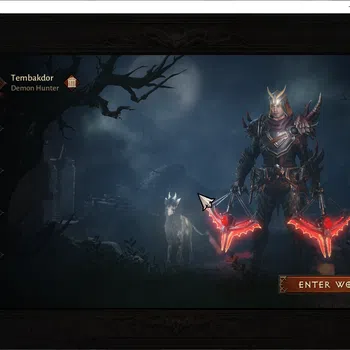 Diablo Immortal Accounts Others SEA-Anu|CS ON|Lv60(860)|Demon Hunter|CR 41k|Reso 330|Paragon Vanquiser|Inferno IV|HellLv