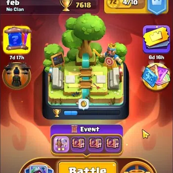 Clash Royale Accounts High-End Global|Trophy 7618|CL 1216|KTL 13|121 Cards|6 Champ|2 Hero|6 Evo|Arena 20|761 Gems|Proteck