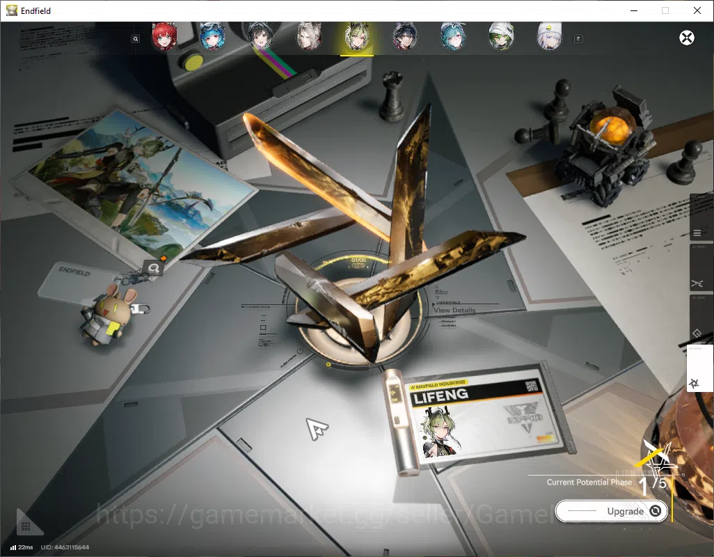 Arknights: Endfield Accounts ASIA|Lv57|SSR6(2Limit)+11(*6 Weapon)|Laevatain+sig image 15