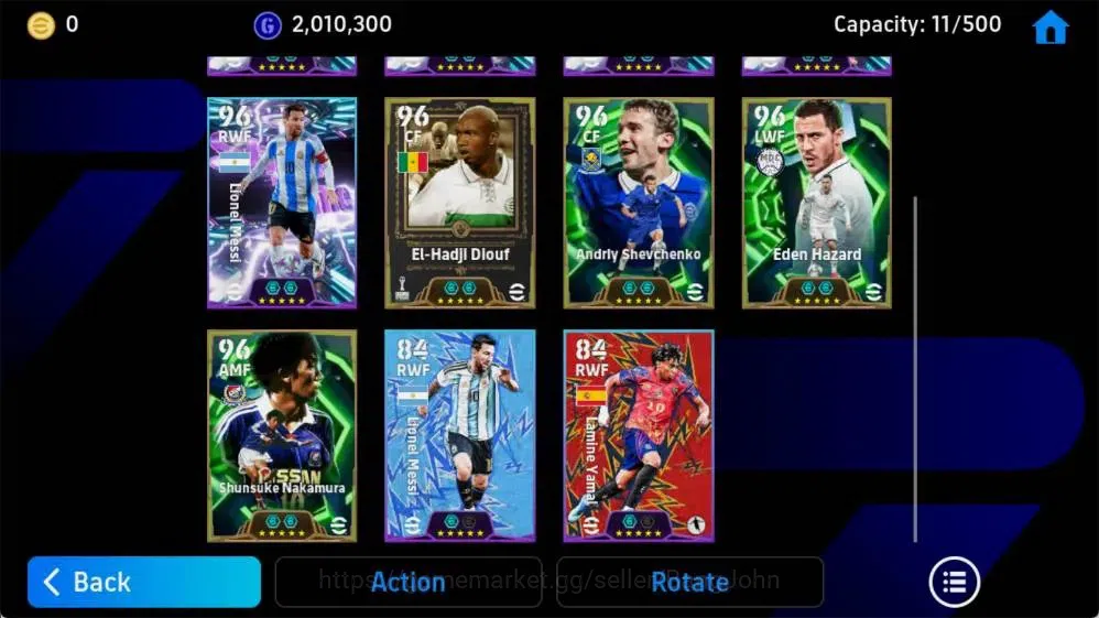 eFootball Accounts Mobile|PW 3128 |Kylian Mbappe ShowT,Eden Hazard Ep image 4