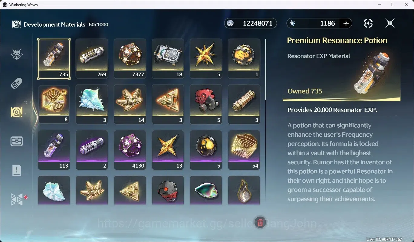 Wuthering Waves Accounts SEA|UL 50|Rank 6|3 Char Limited [Sigrika,Qiuyuan,S image 14