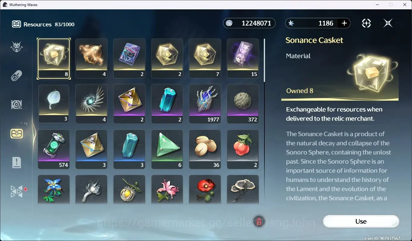 Wuthering Waves Accounts SEA|UL 50|Rank 6|3 Char Limited [Sigrika,Qiuyuan,S image 15