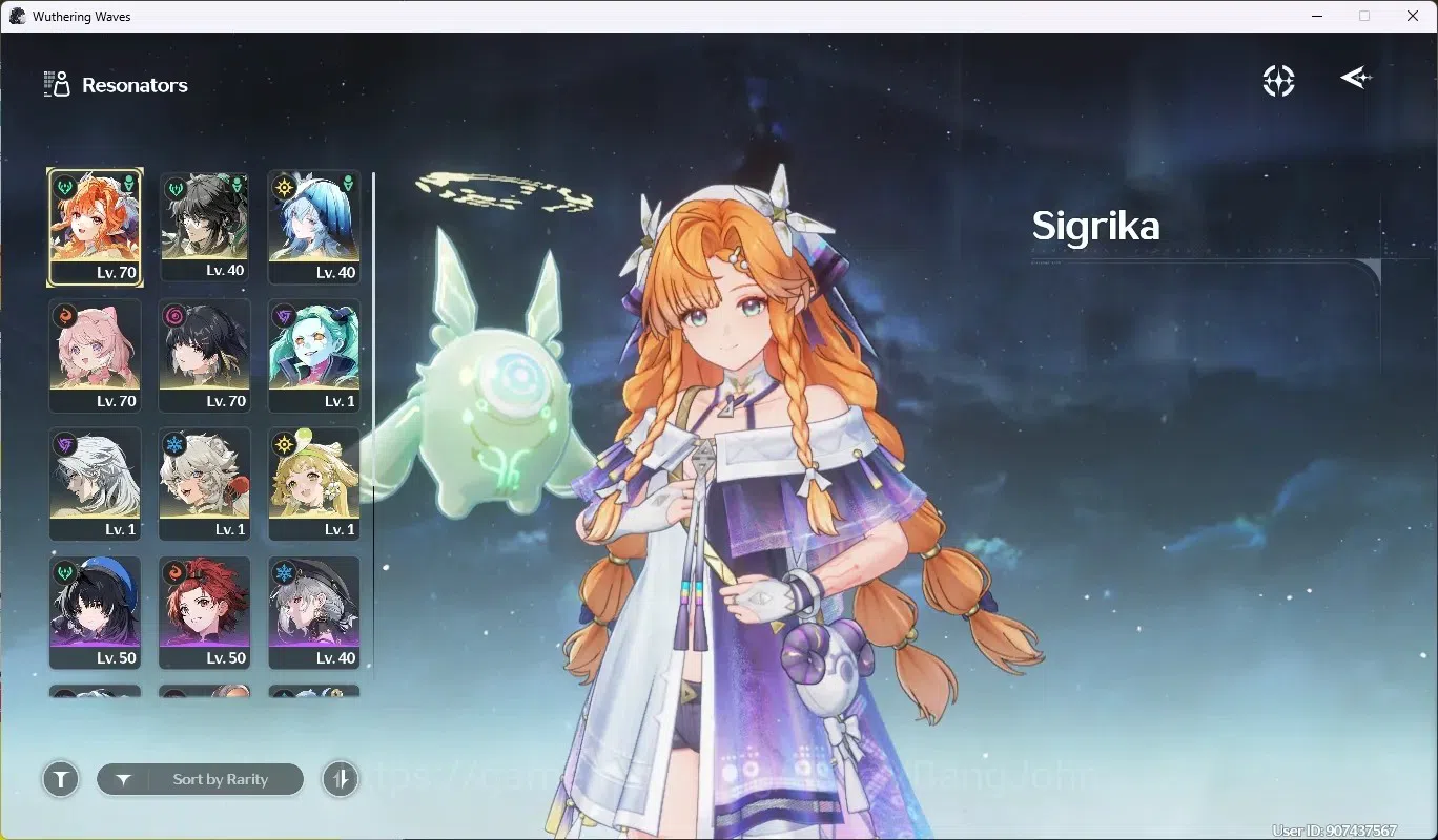 Wuthering Waves Accounts SEA|UL 50|Rank 6|3 Char Limited [Sigrika,Qiuyuan,S image 2
