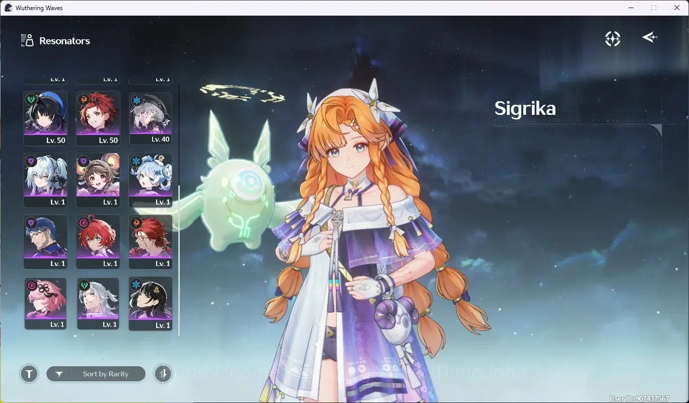 Wuthering Waves Accounts SEA|UL 50|Rank 6|3 Char Limited [Sigrika,Qiuyuan,S image 3