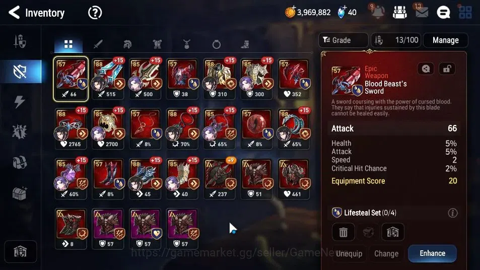 Epic Seven Accounts GLOBAL Unverif|New Era|2 ML(DPerfect Aria,Martial  image 13