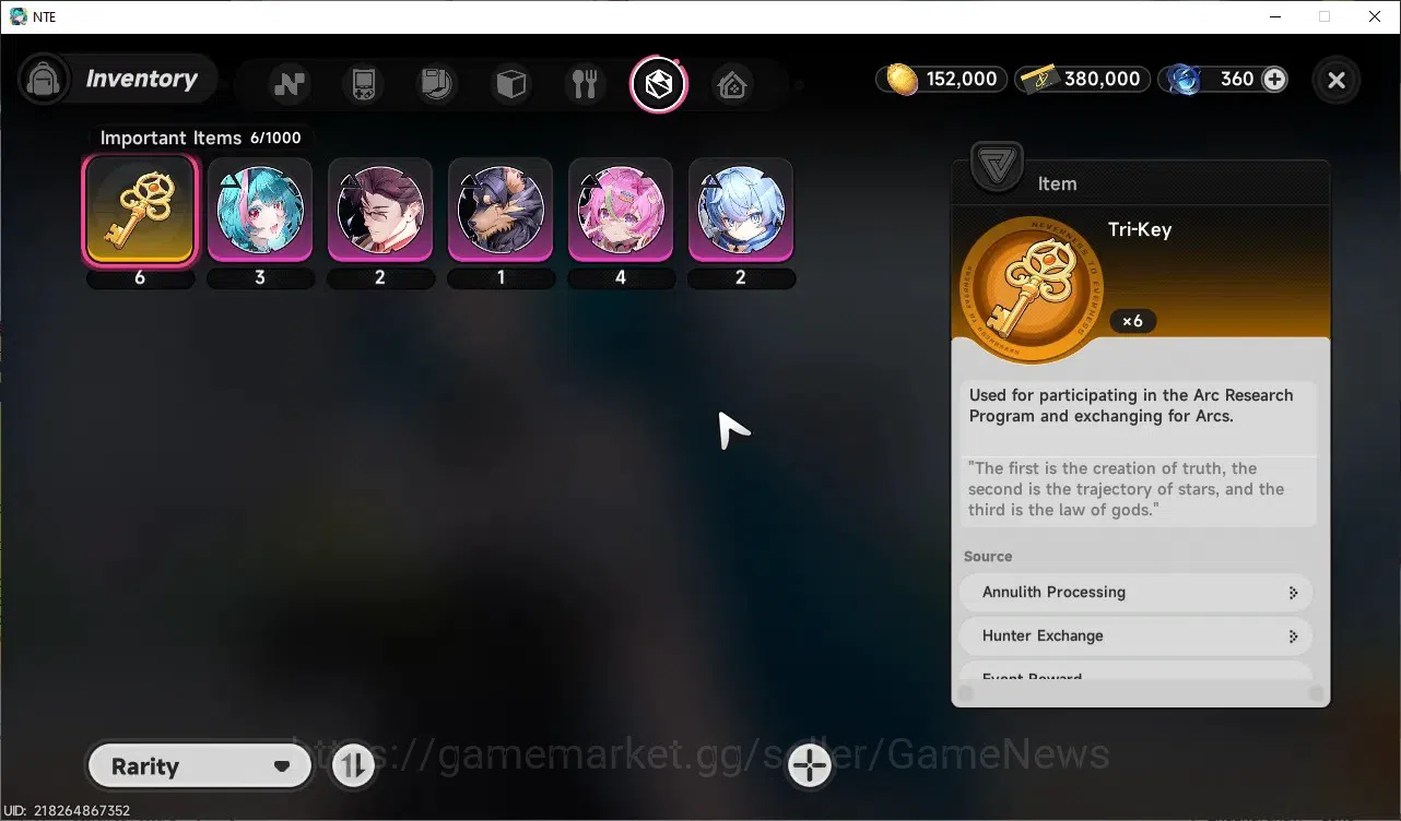 Neverness to Everness Accounts GLOBAL Europe|HL 3|2 S-Class (Lacrimosa,Baicang)|1 image 12