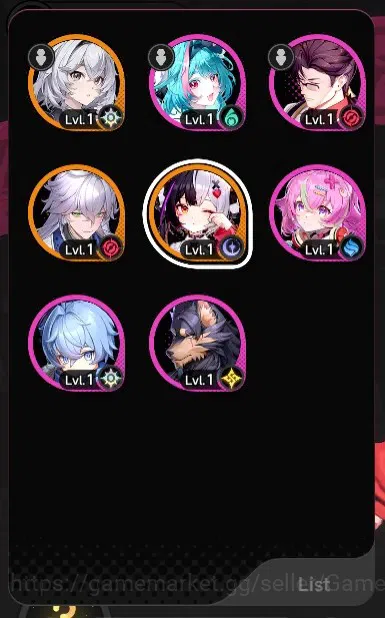 Neverness to Everness Accounts GLOBAL Europe|HL 3|2 S-Class (Lacrimosa,Baicang)|1 image 2