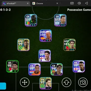 eFootball Accounts Others Android|PW 3035|Epic RuiCosta,Shwt DaniOlmo Yamal Jackson Messi|Coach ThomasGurpegui| EFB3995B