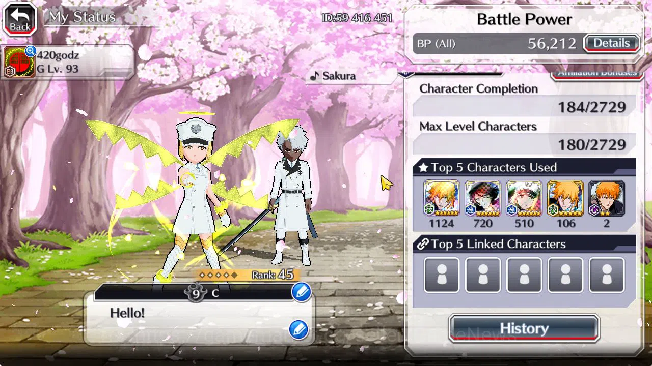 Bleach: Brave Souls Accounts [GLOBAL]6K Orbs+Fresh All Story|Liltoto TYBW26,Tos image 17