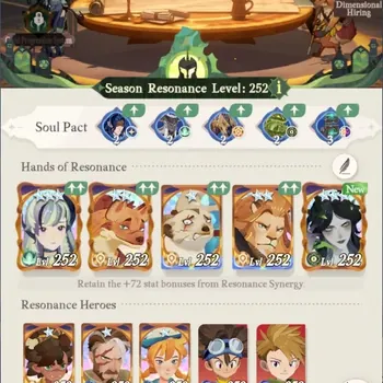 AFK Journey Accounts Global|Collab Digimon|3 Supreme+,6 Supreme,5 Mythic,13 Legend Char|10K DM,6 SC,2 Rate Up,2 Epic,35