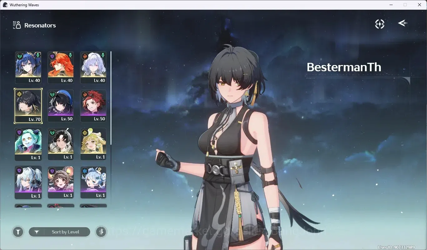 Wuthering Waves Accounts SEA|UL 47|Rank 6|4 Char Limited [Iuno,Augusta]+Sig image 2