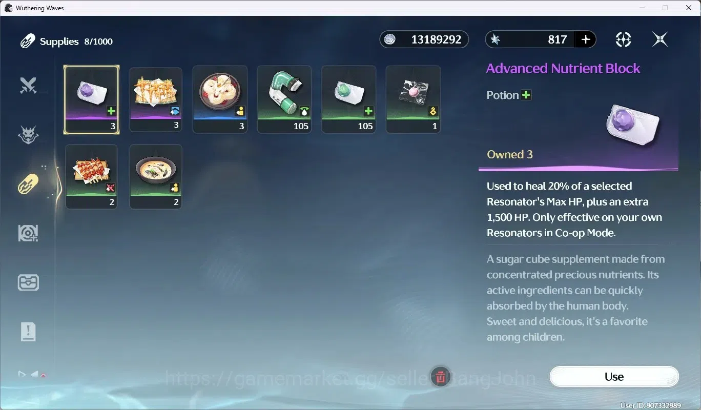 Wuthering Waves Accounts SEA|UL 47|Rank 6|4 Char Limited [Iuno,Augusta]+Sig image 5