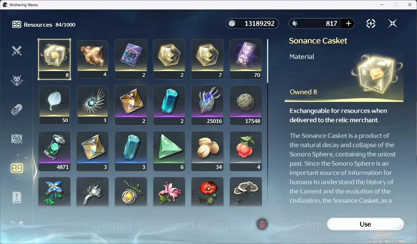 Wuthering Waves Accounts SEA|UL 47|Rank 6|4 Char Limited [Iuno,Augusta]+Sig image 7