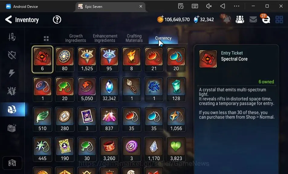 Epic Seven Accounts GLOBAL Unverif|14 ML(Ruele oL,Har setti,E Ilynav,E image 17