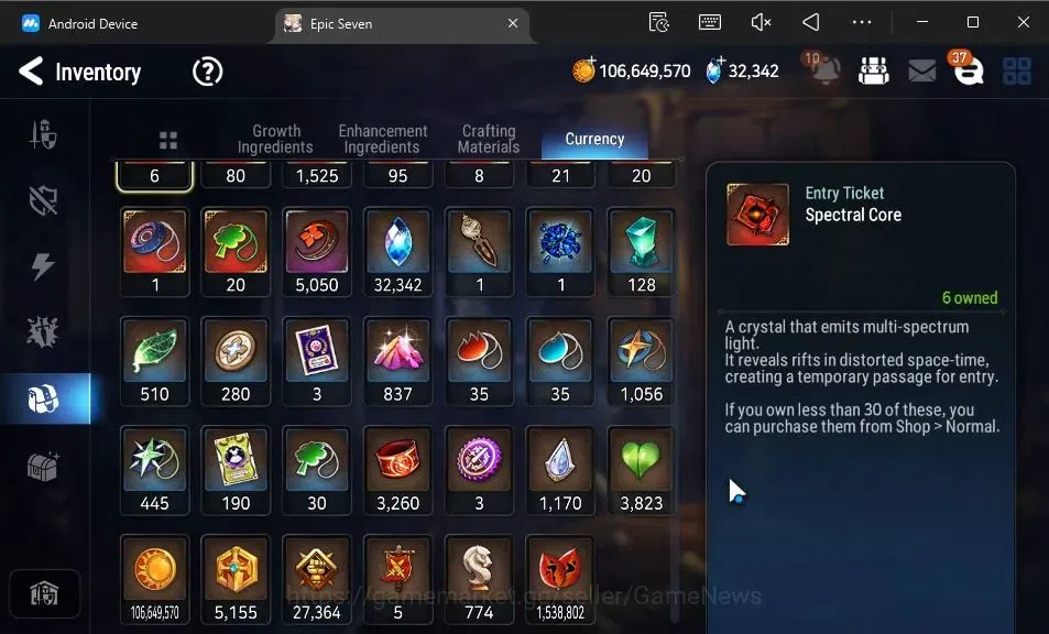 Epic Seven Accounts GLOBAL Unverif|14 ML(Ruele oL,Har setti,E Ilynav,E image 18