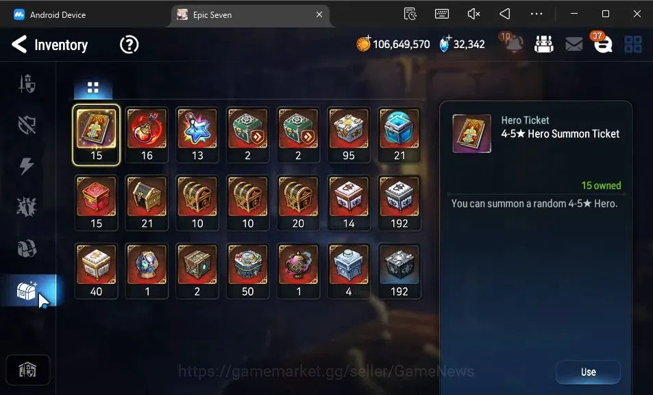 Epic Seven Accounts GLOBAL Unverif|14 ML(Ruele oL,Har setti,E Ilynav,E image 19