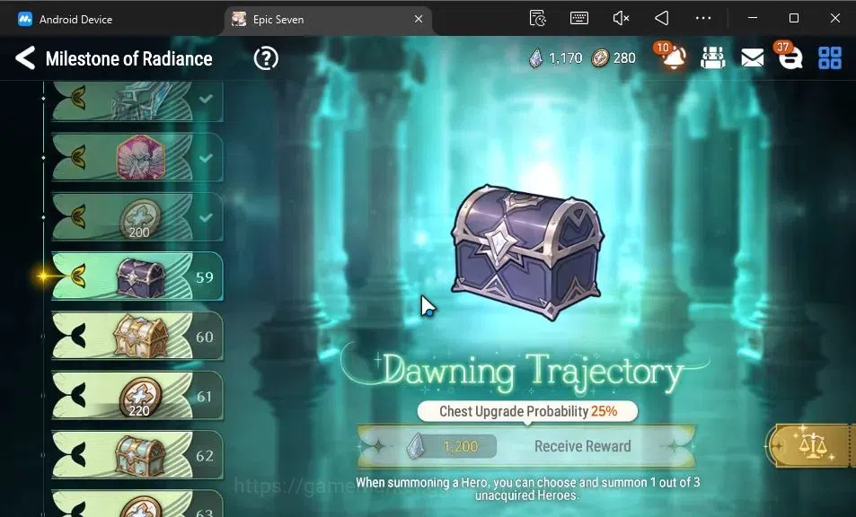 Epic Seven Accounts GLOBAL Unverif|14 ML(Ruele oL,Har setti,E Ilynav,E image 4