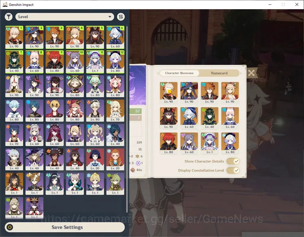 Genshin Impact Accounts ASIA|AR 57|8 Limited+5(5*Weapon),(Hutao,Yoimiya)+S image 1