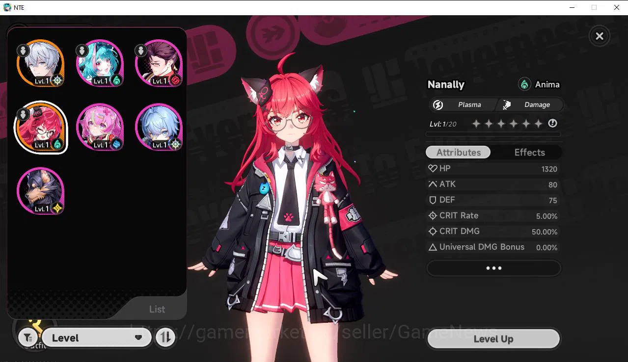 Neverness to Everness Accounts GLOBAL NA|HL 3|1 SSR Limited Nanally + 1 S Arc| 5  image 2