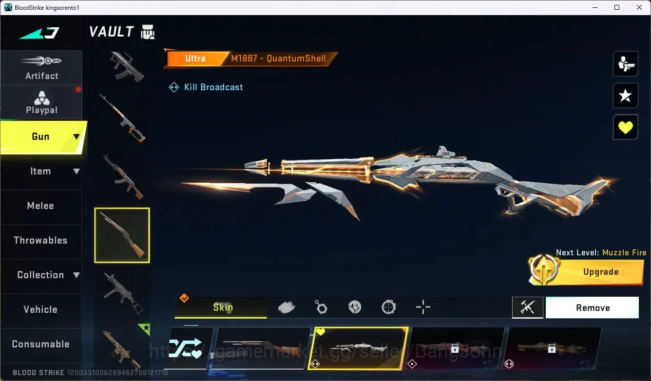 Blood Strike Accounts ASIA |1 ETERNAL:Desert Eagle-Scorpius | 6 COLLAB G image 18