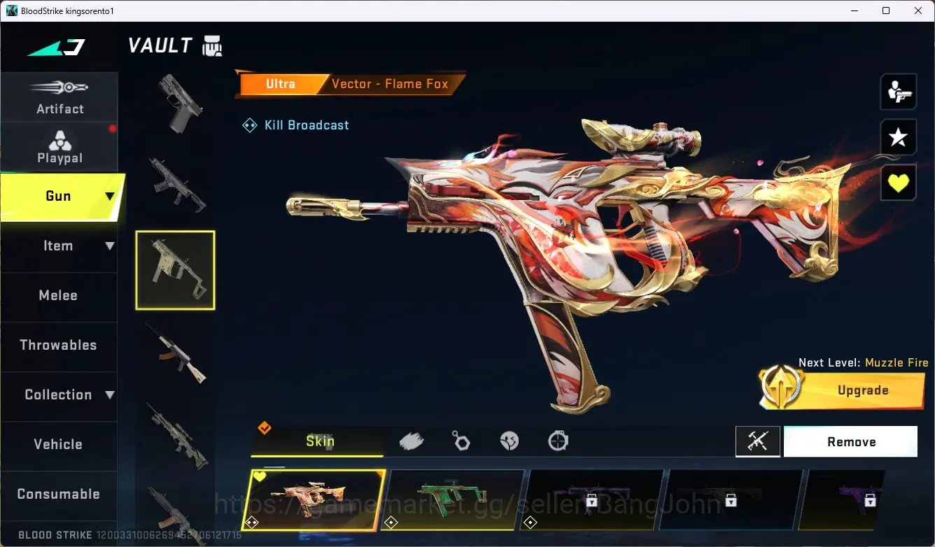 Blood Strike Accounts ASIA |1 ETERNAL:Desert Eagle-Scorpius | 6 COLLAB G image 4