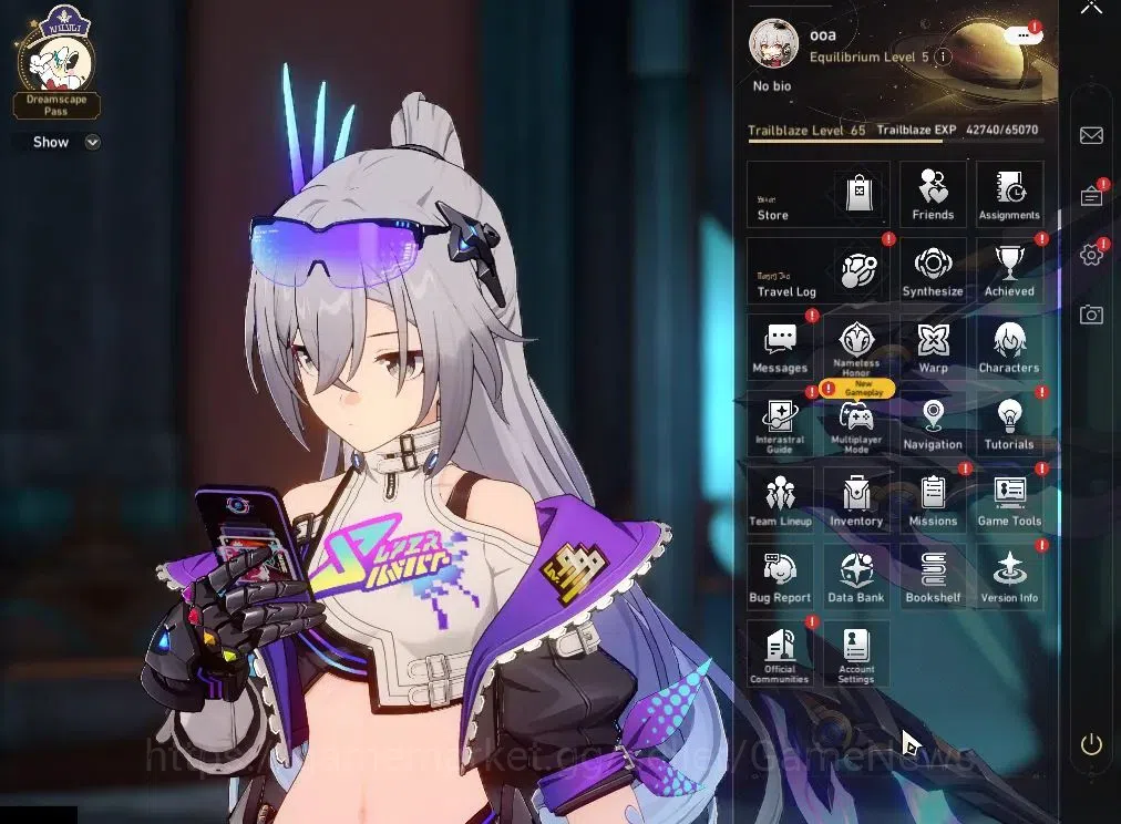 Honkai Star Rail Accounts ASIA|TL 65|Elation Team|7 Limited|[(SW999,Yao Guan image 1