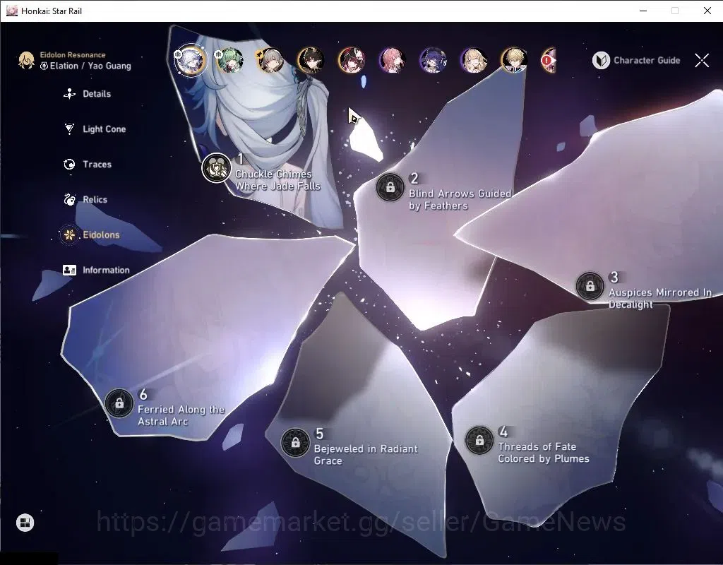 Honkai Star Rail Accounts ASIA|TL 65|Elation Team|7 Limited|[(SW999,Yao Guan image 5