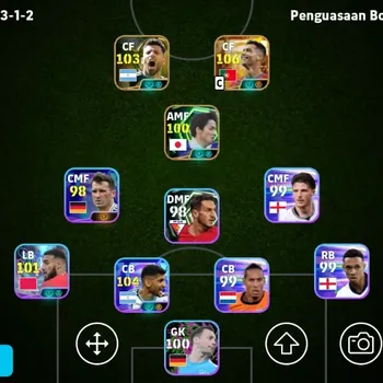 eFootball Accounts High-End Android|PW 3111|BigT Ronaldo,Epic Aguero Cantona Shevchenko OnoShinji,ShowT Romero Mazraouil
