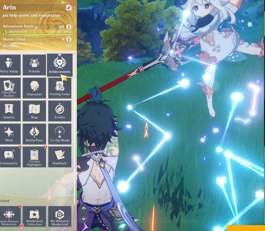Genshin Impact Accounts ASIA|AR 60|22 Limited+13(*5Weapon)|(Neuvillete,Cyn image 17