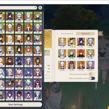 Genshin Impact End Game ASIA|AR 60|22 Limited+13(*5Weapon)|(Neuvillete,Cyn image 1